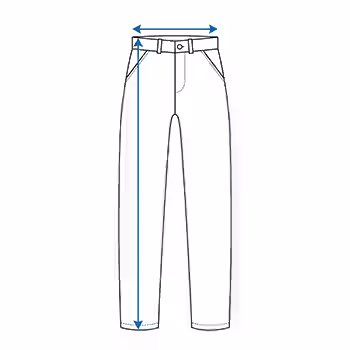 plantilla medidas pantalon largo