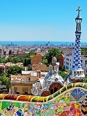 Sudaderas Barcelona Parque Güell