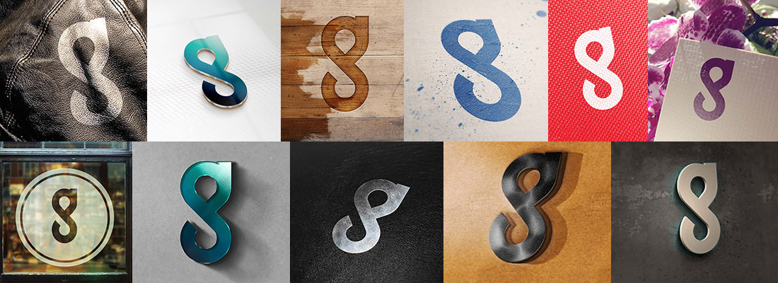 collage logos mockup garrampa