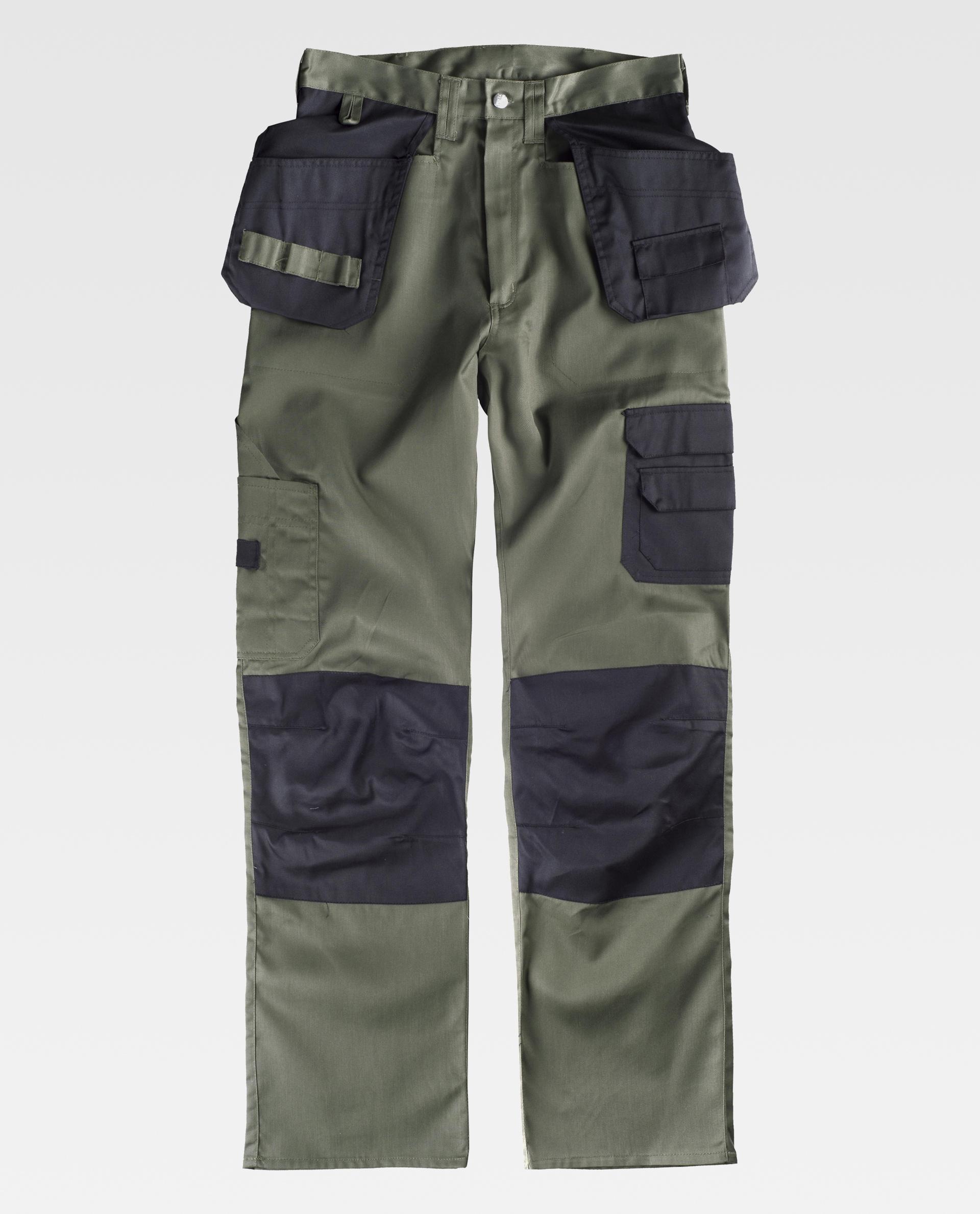 Verde kaki-Negro