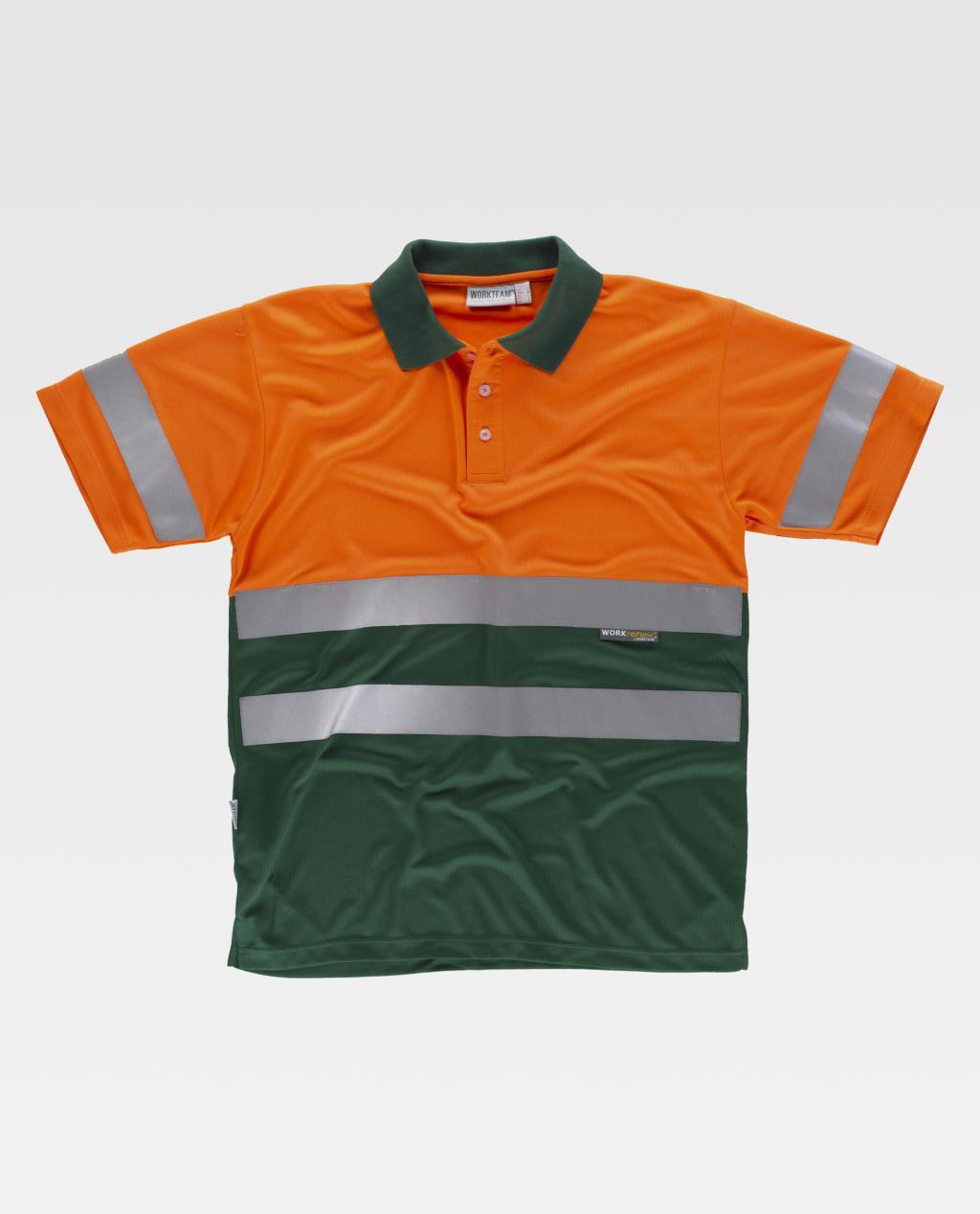 NARANJA A.V/ VERDE OSCURO
