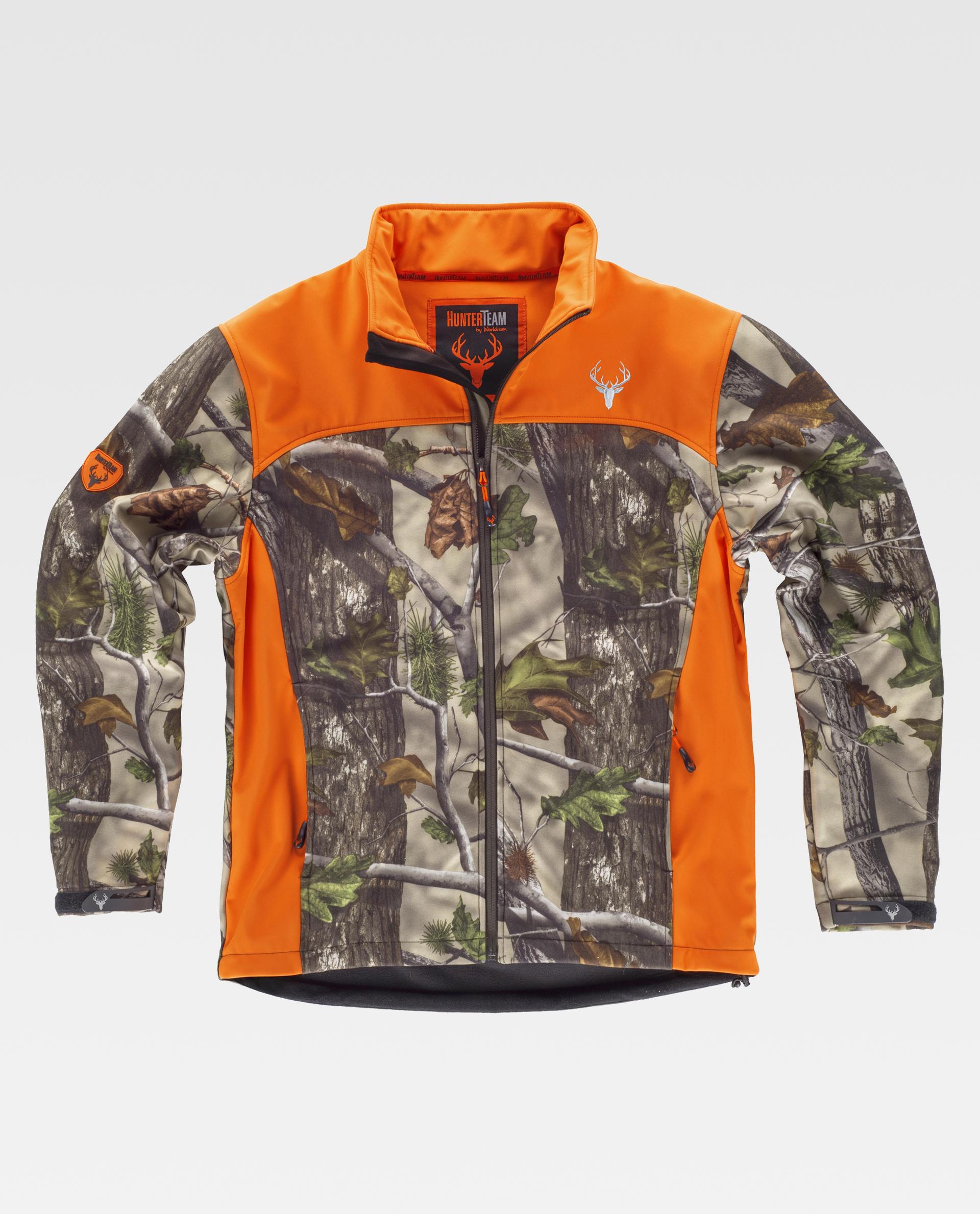 Camuflaje Bosque Verde-Naranja fluor