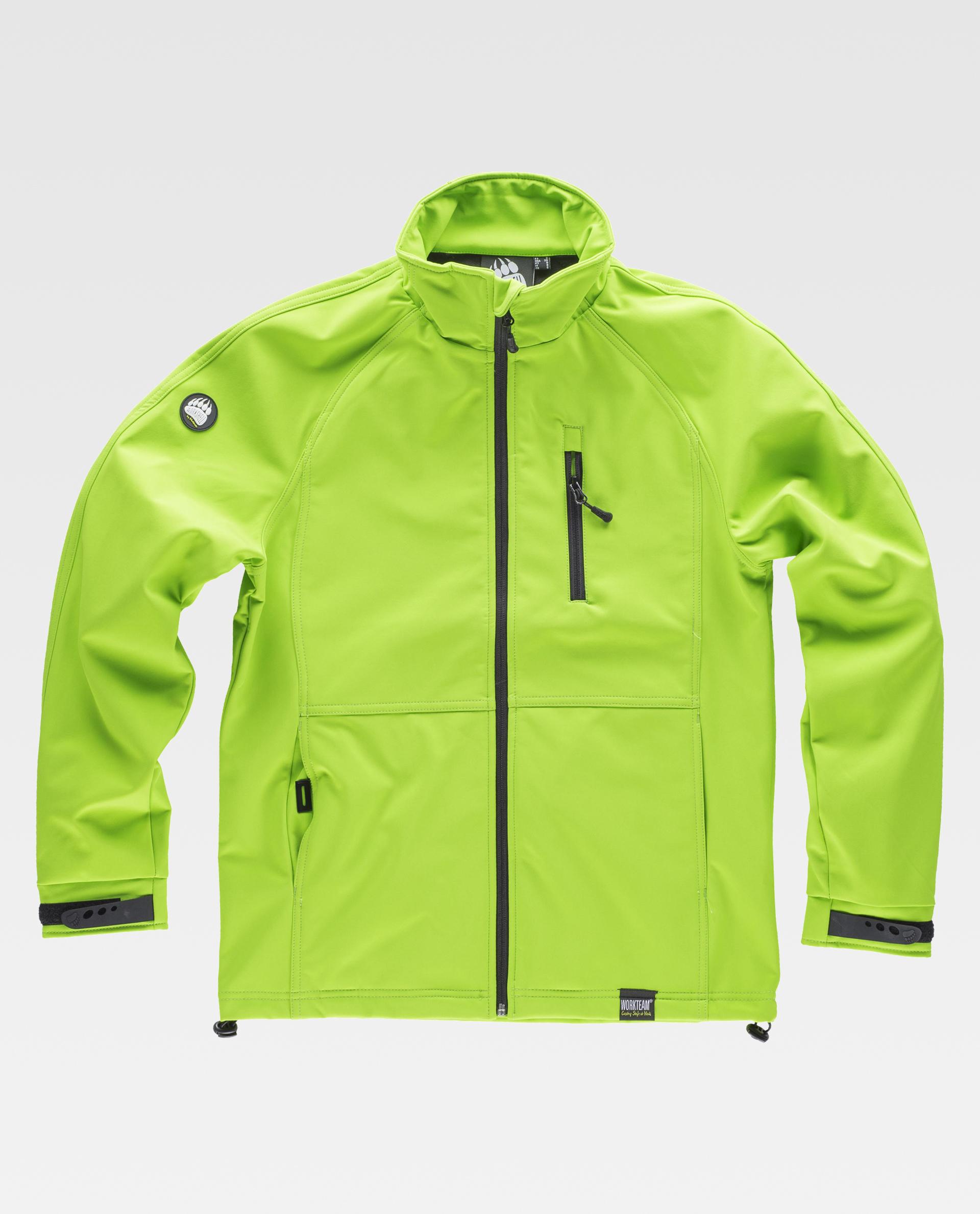 Verde fluor-Negro