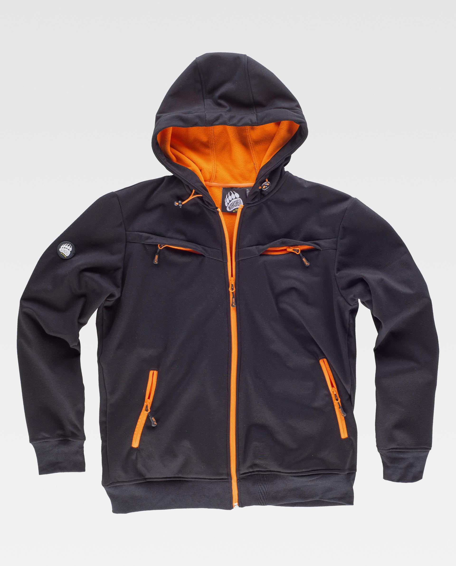 Negro-Naranja fluor
