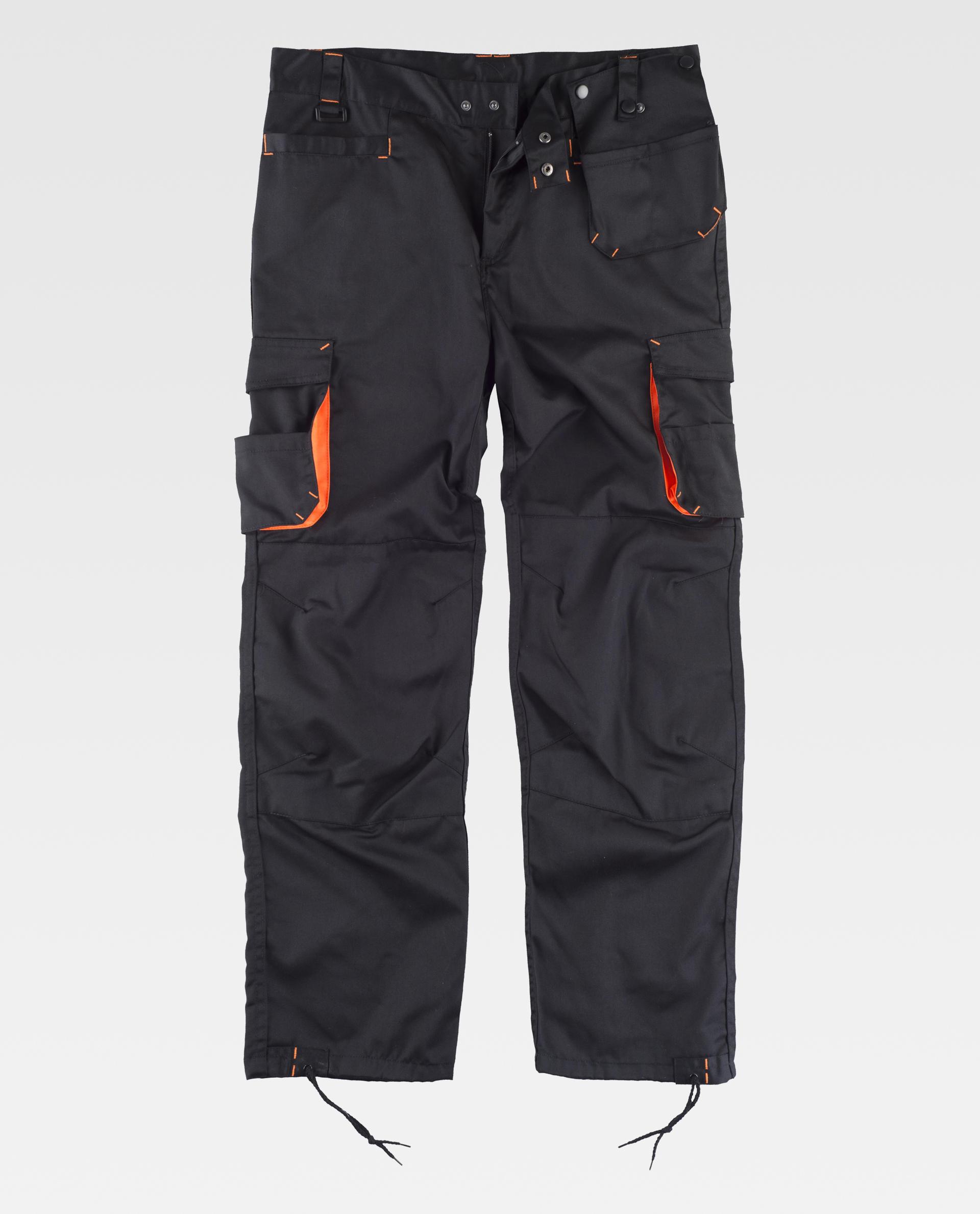 Negro-Naranja fluor