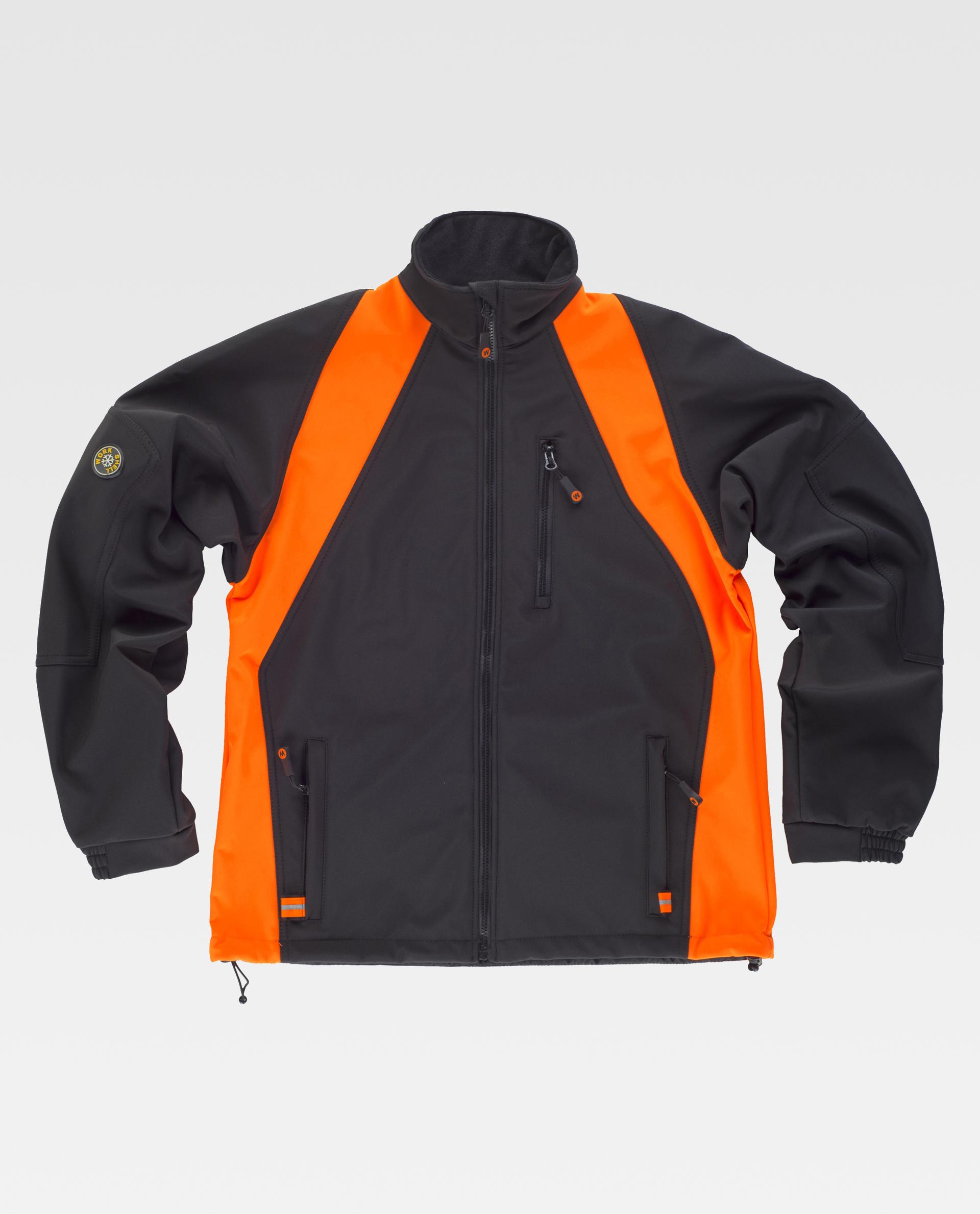 Negro-Naranja fluor