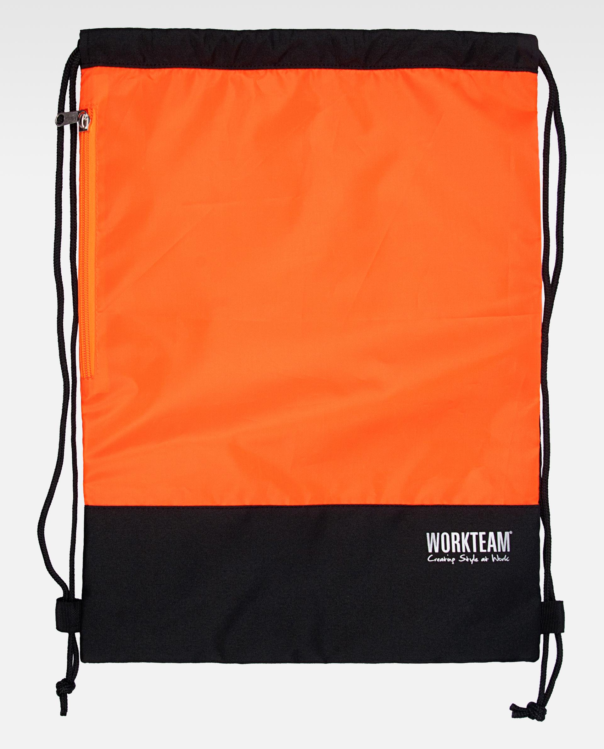 Naranja fluor- Negro