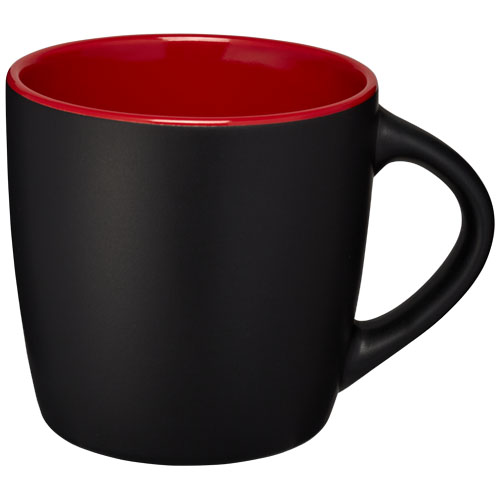 negro intenso/rojo