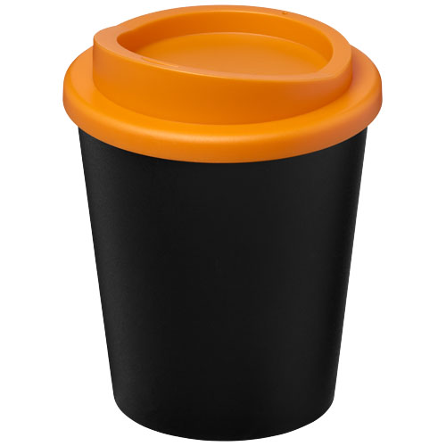 black/orange