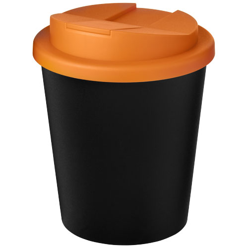 black/orange