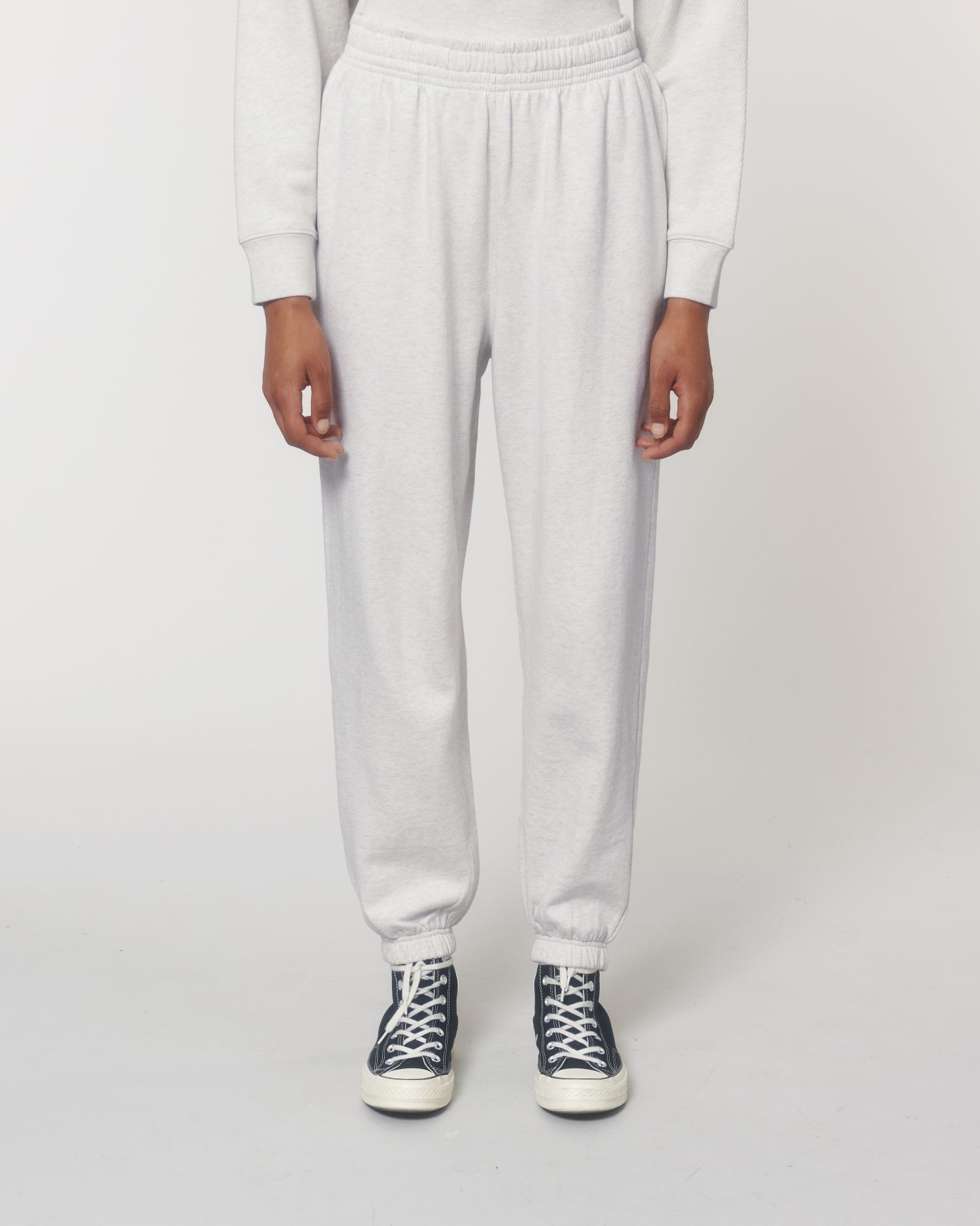 cream heather grey
