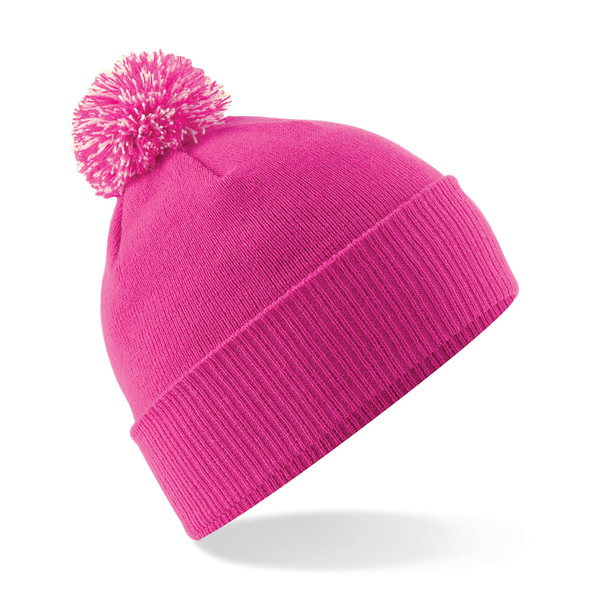 fuchsia/off white