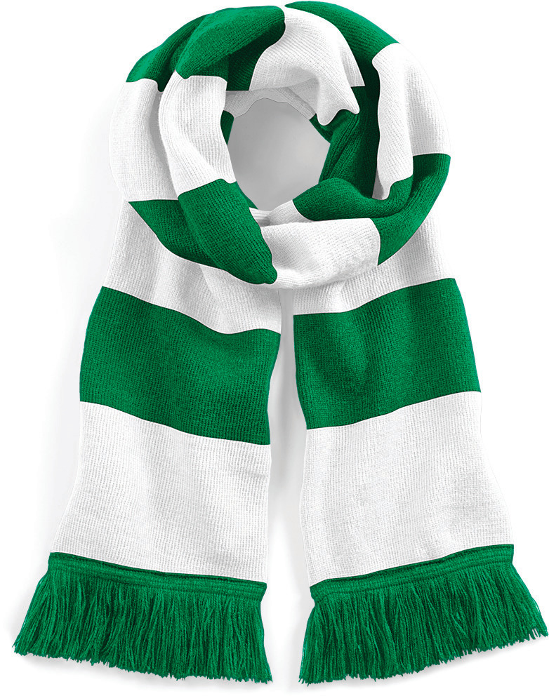 kelly green/white