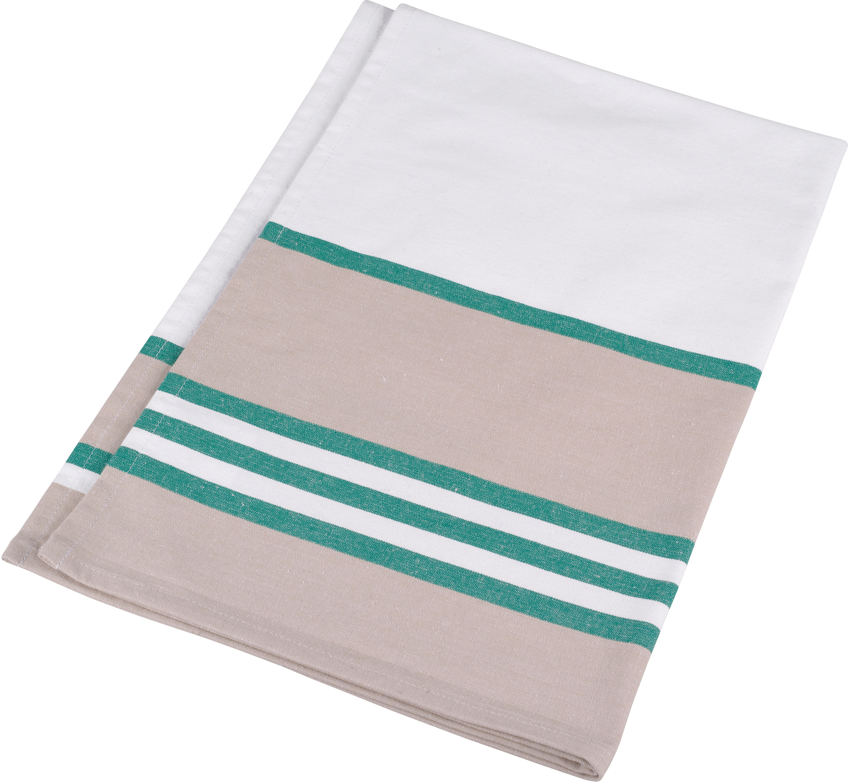 white/kelly green