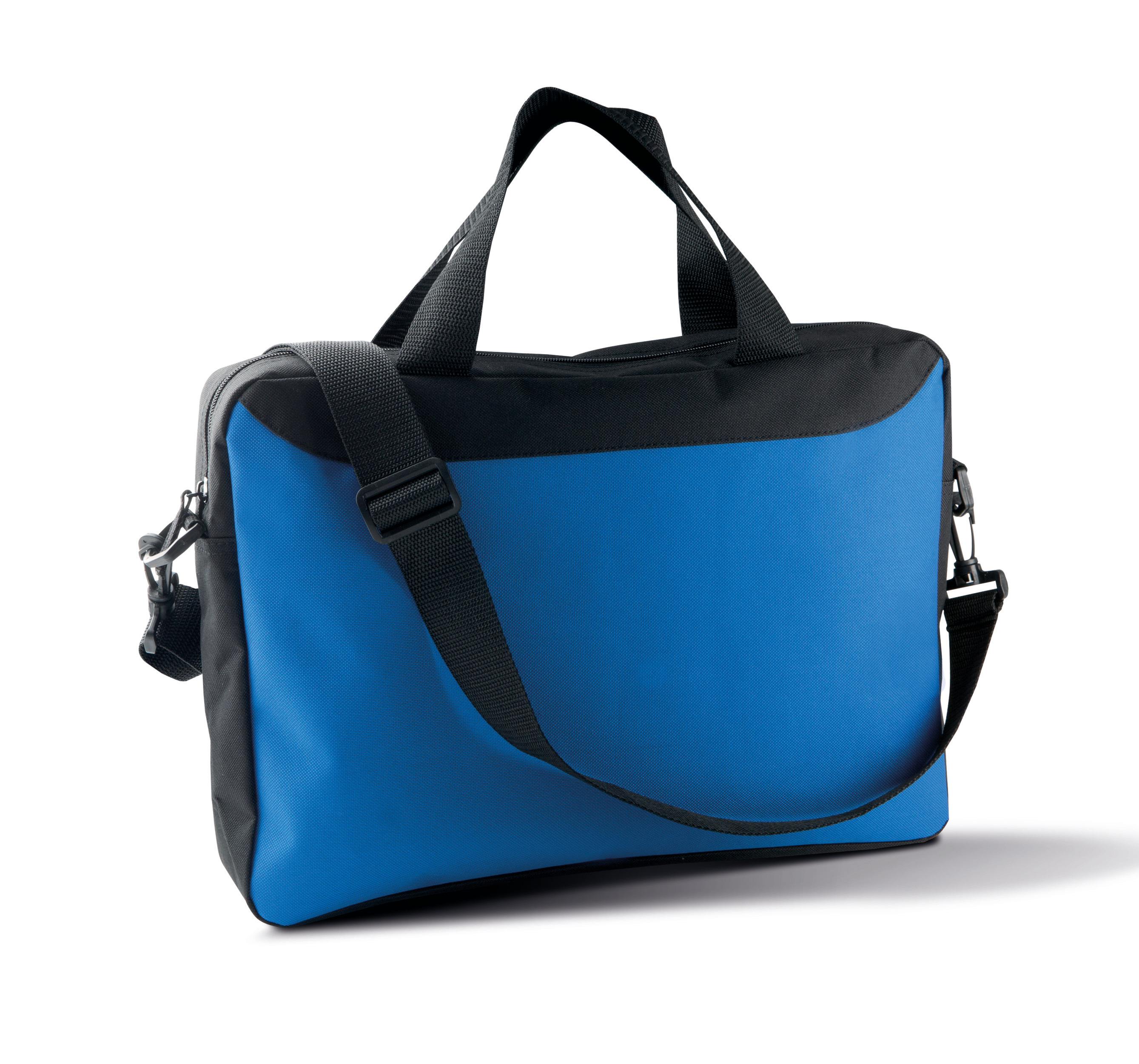 black/royal blue