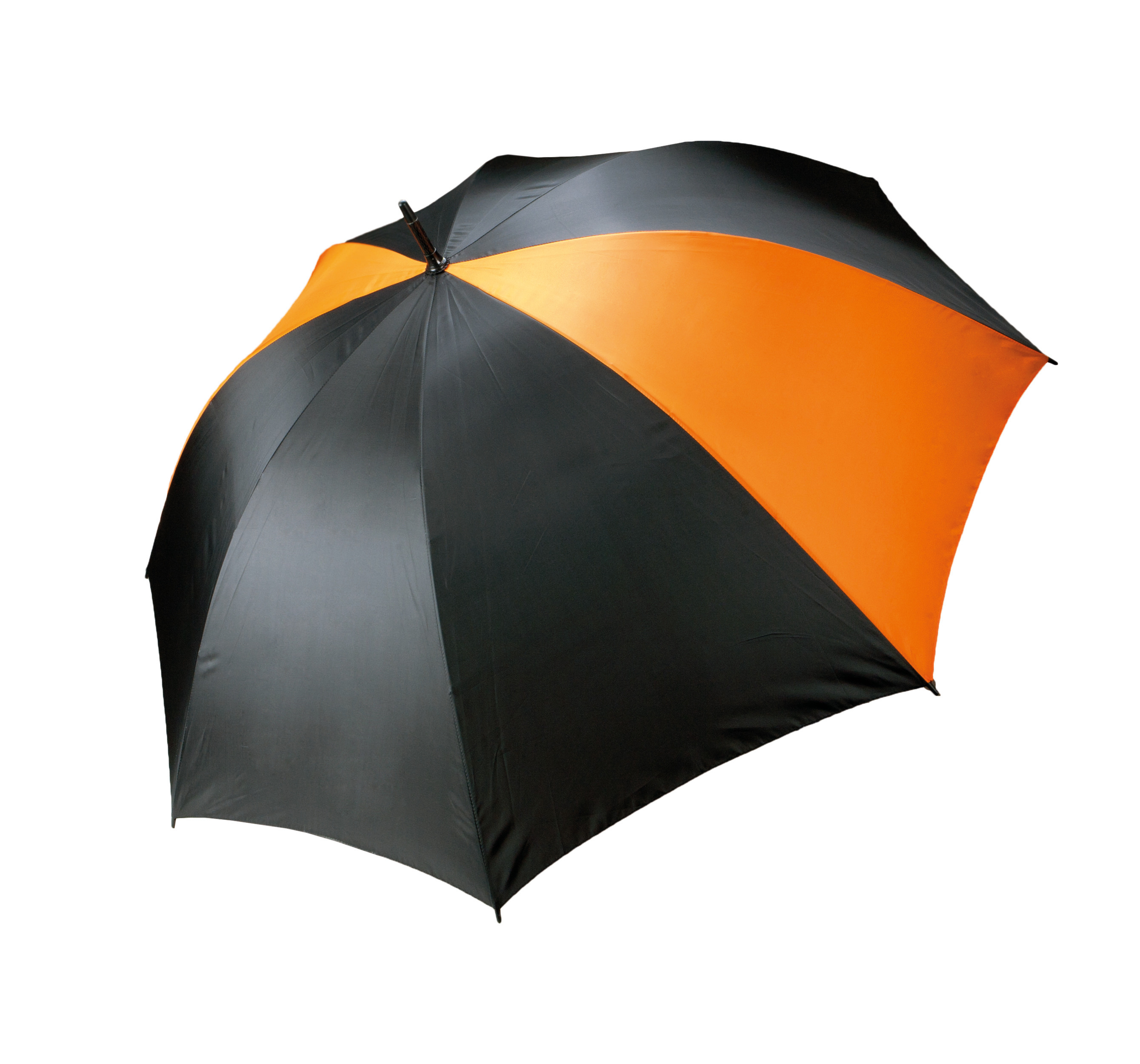 black/orange