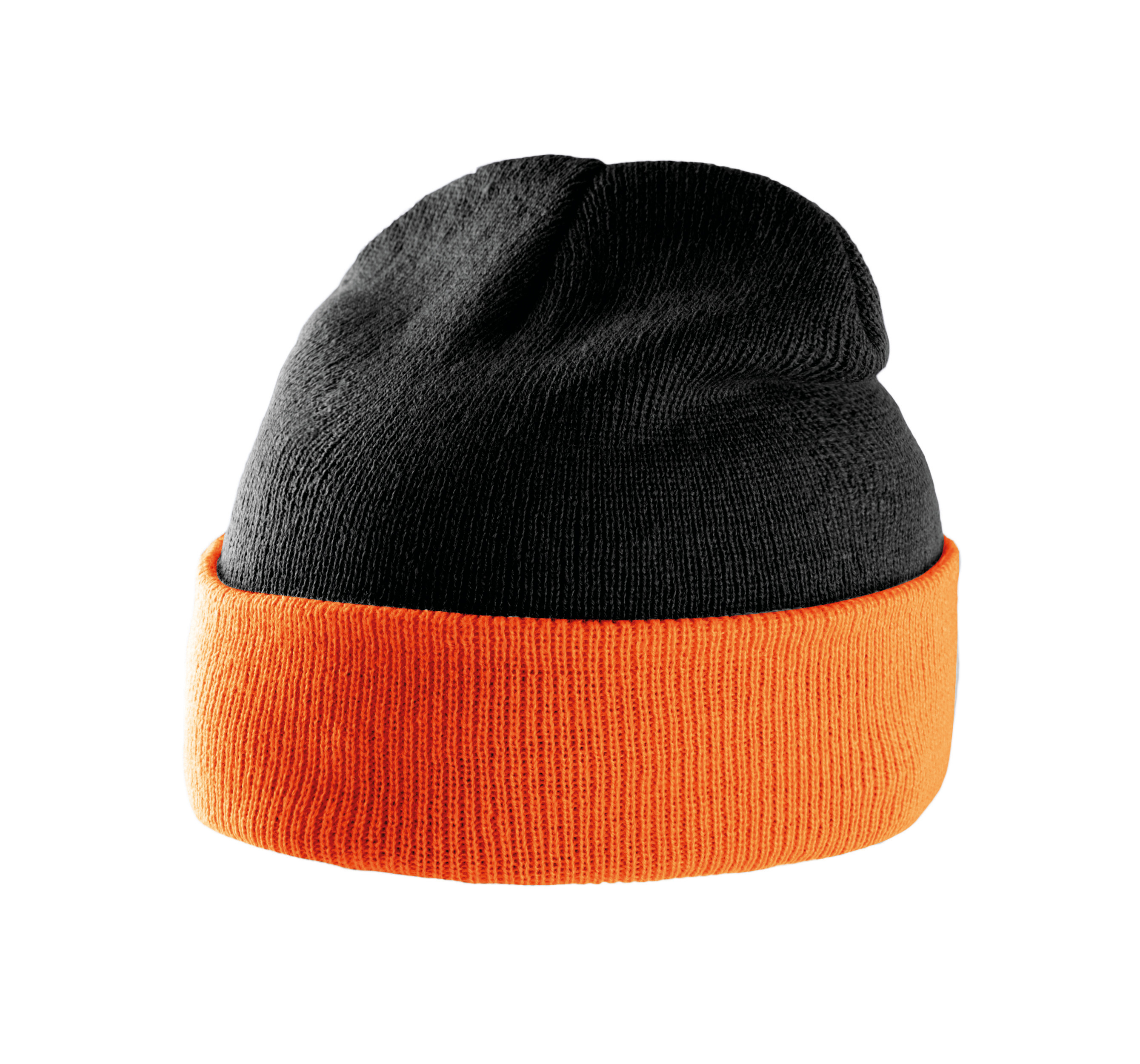 black/orange