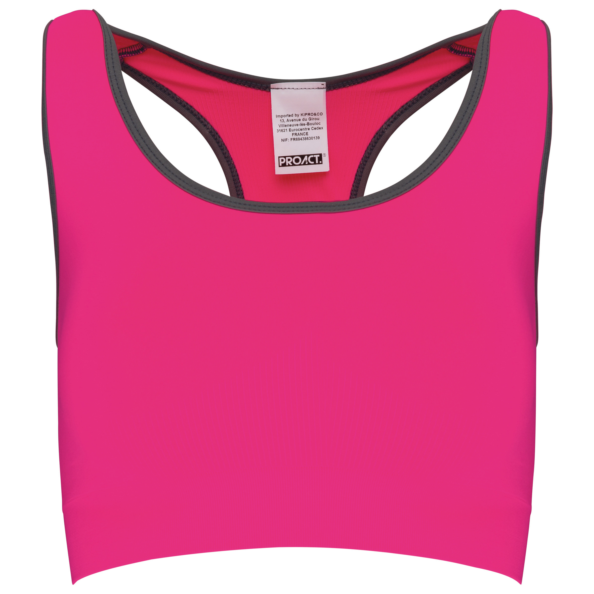 fluorescent  pink/storm grey