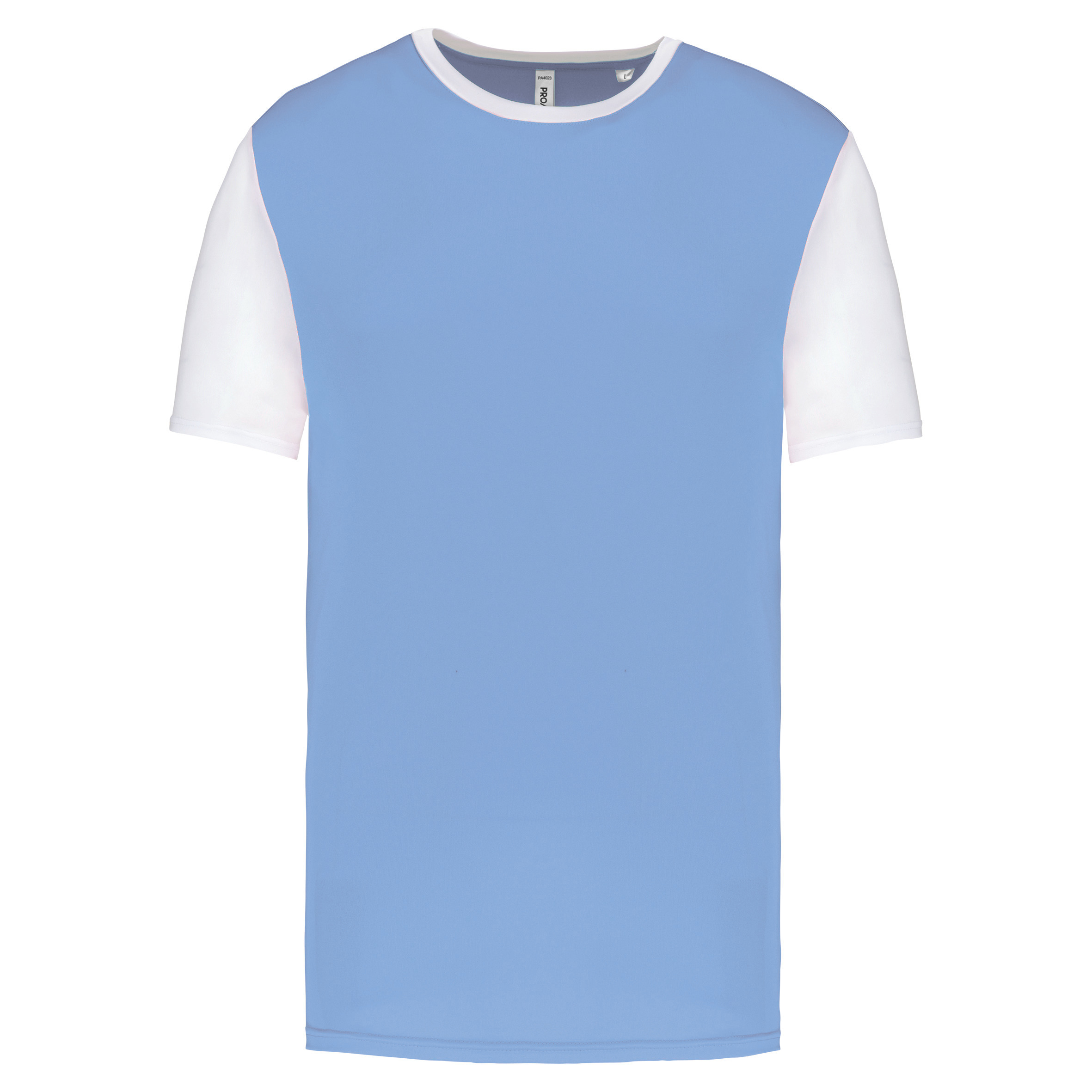 sky blue/white