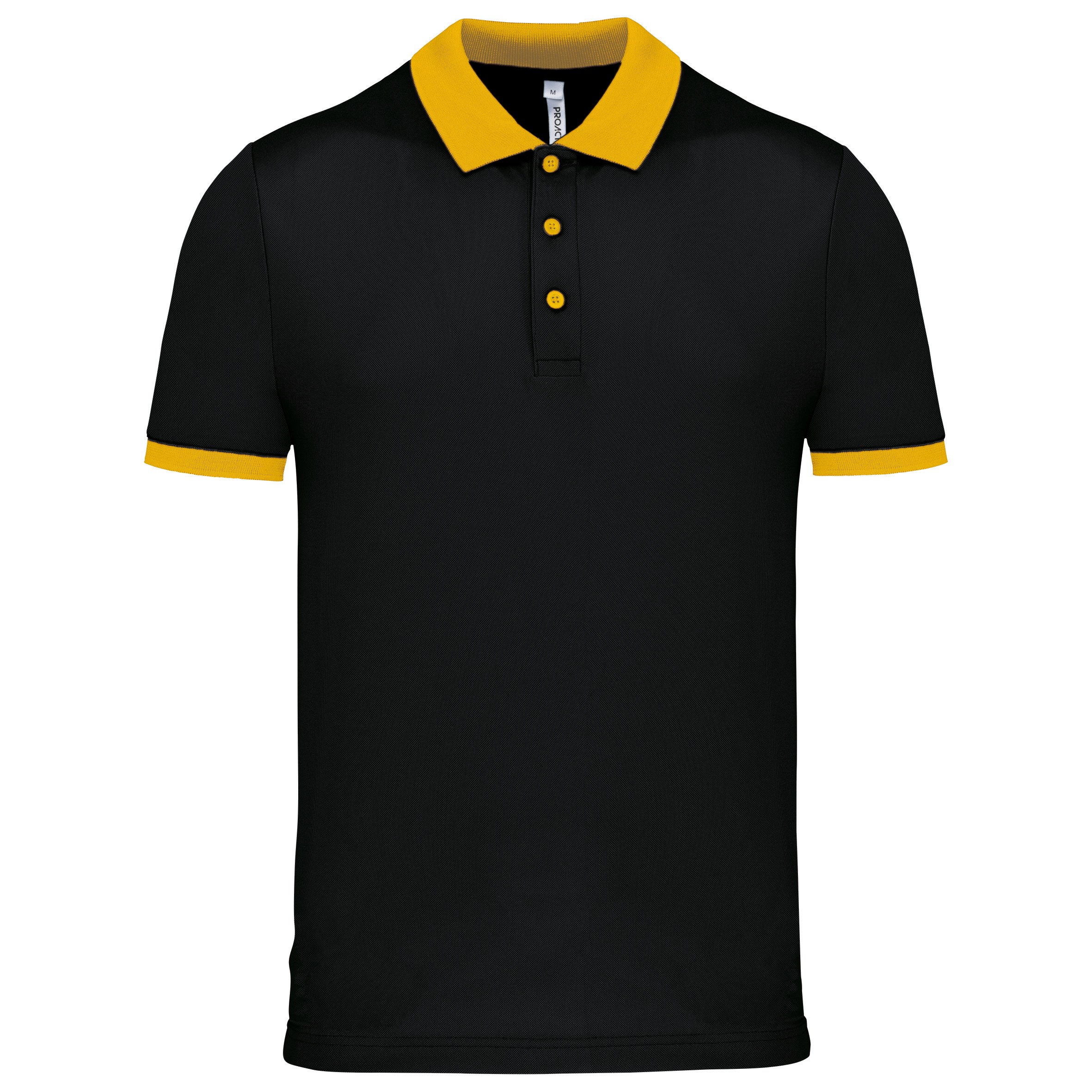 black/yellow