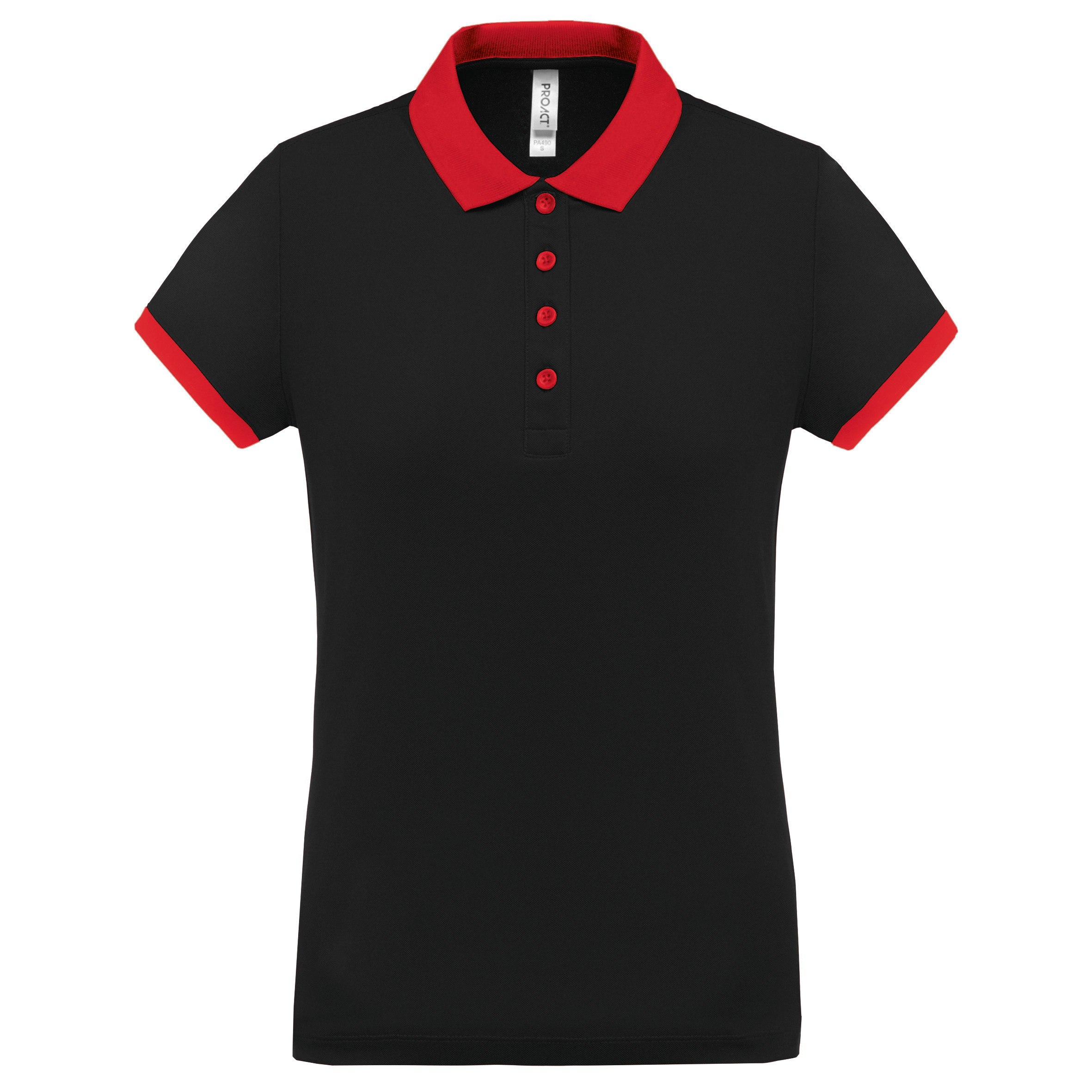 black/red