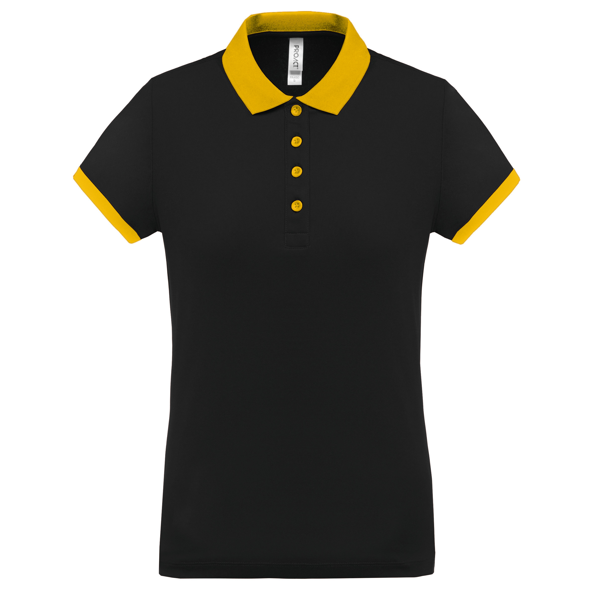 black/yellow
