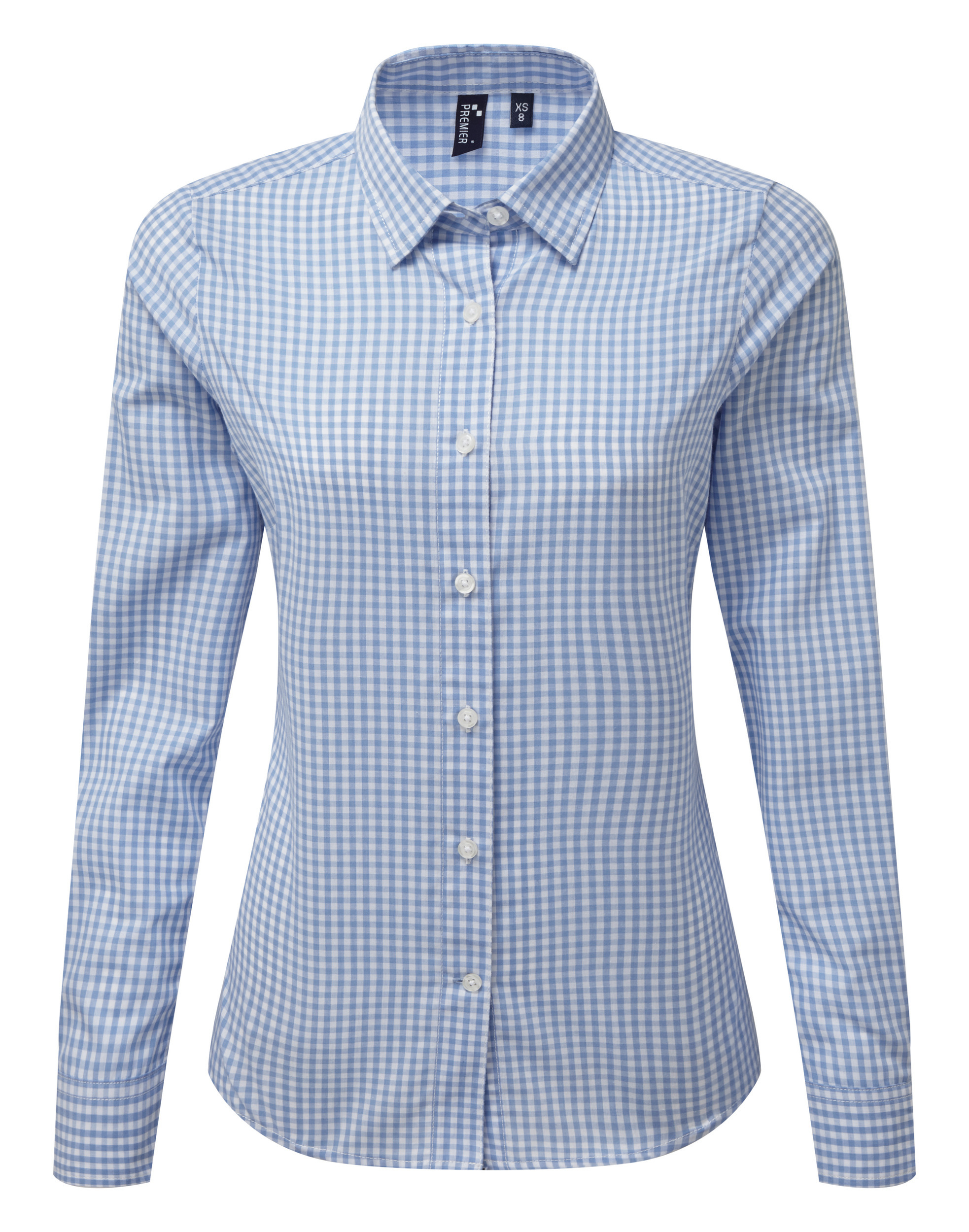 light blue/white