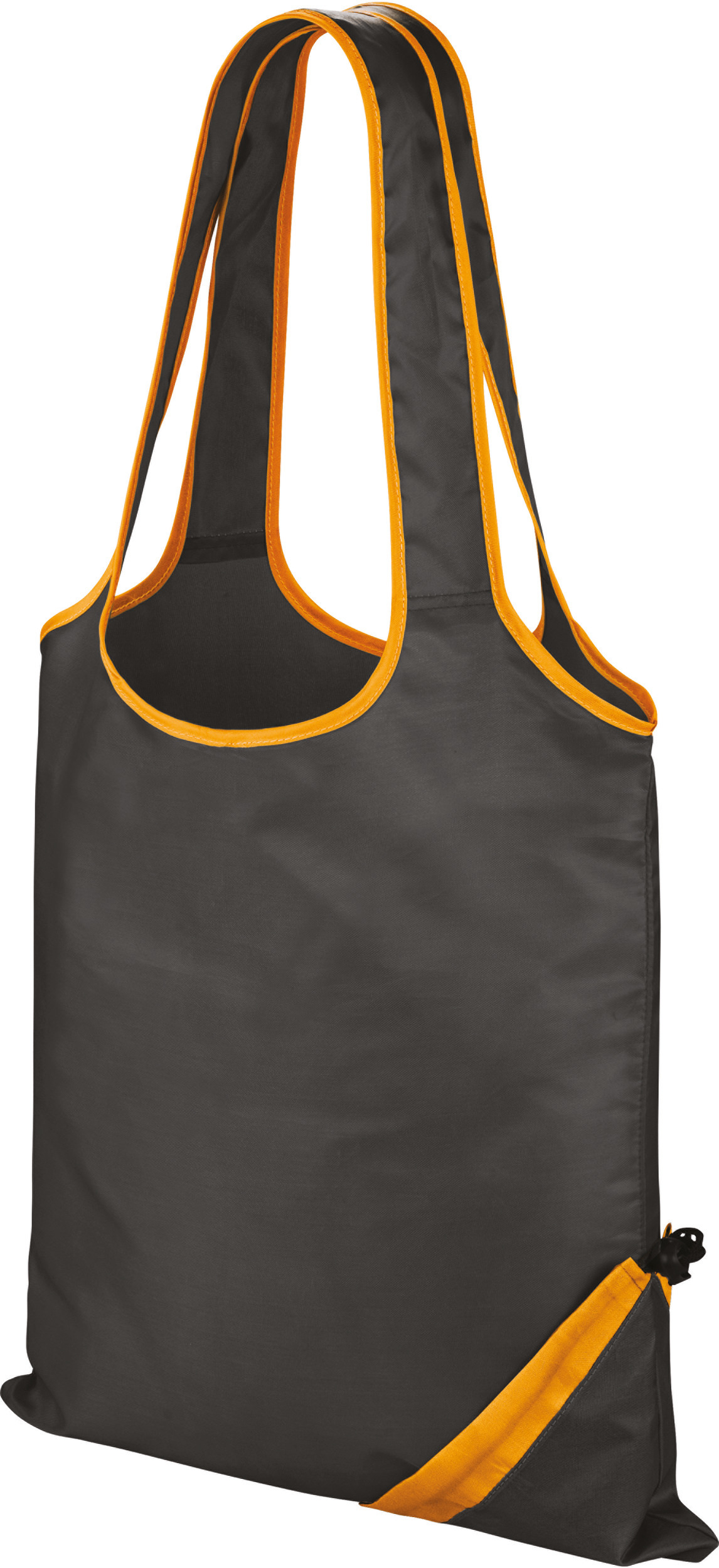black/orange