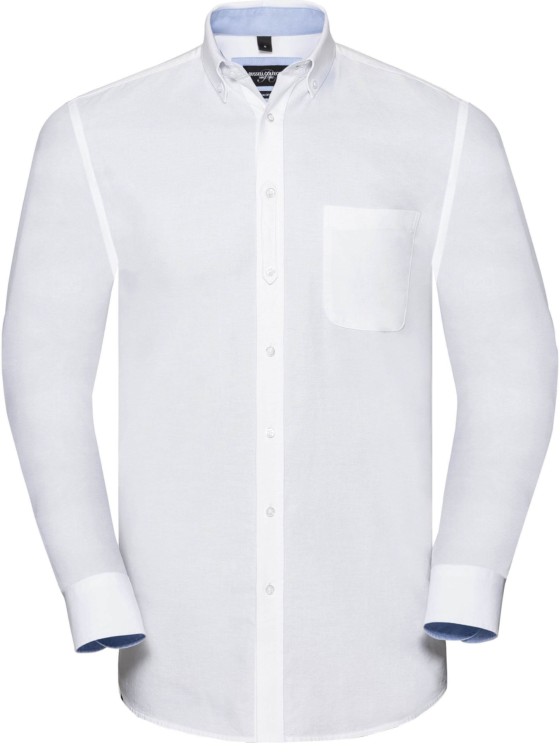 white/oxford blue