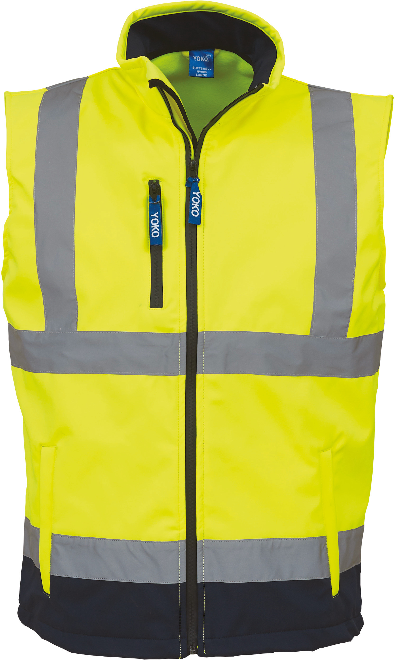 hi vis yellow/navy