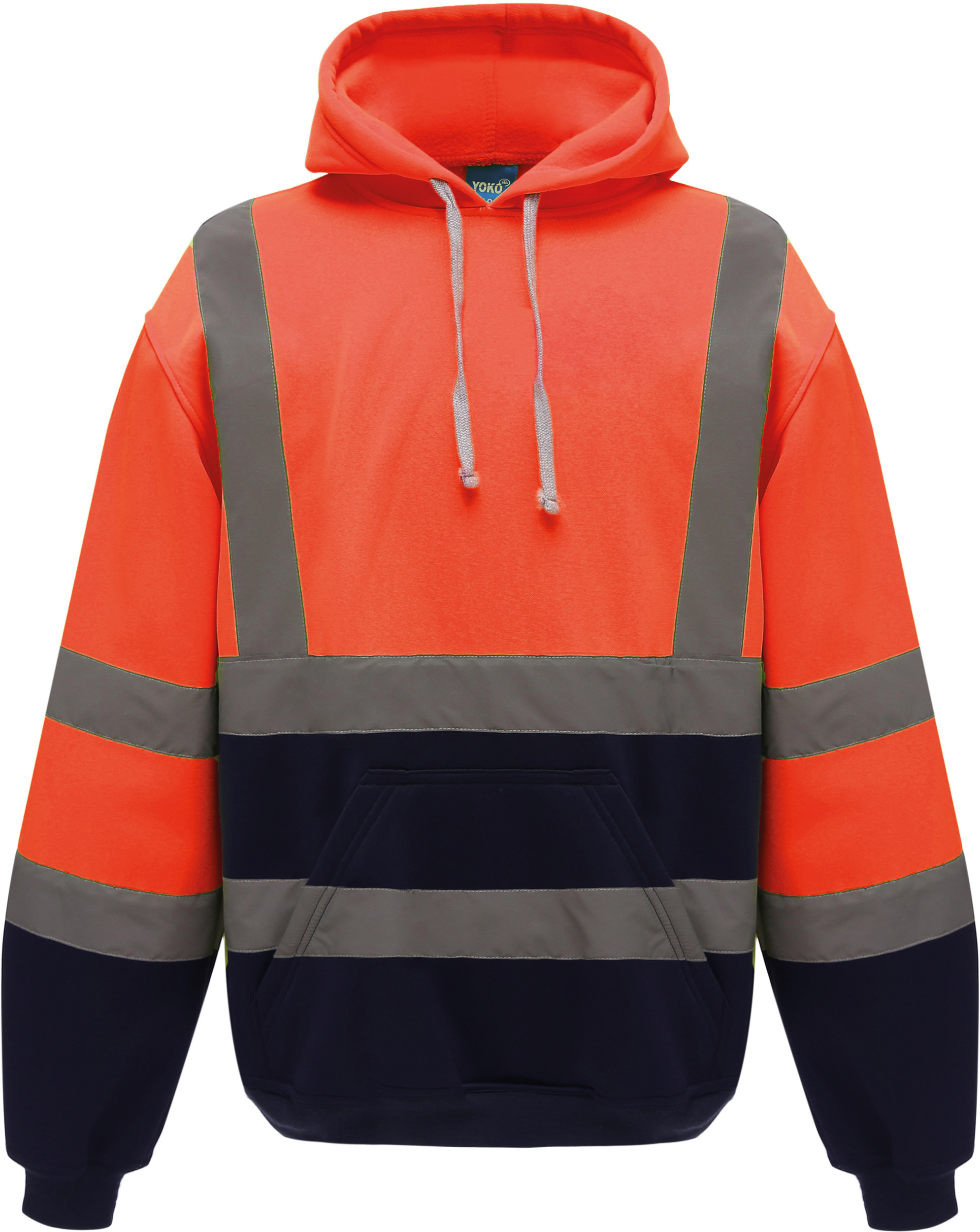 hi vis orange/navy