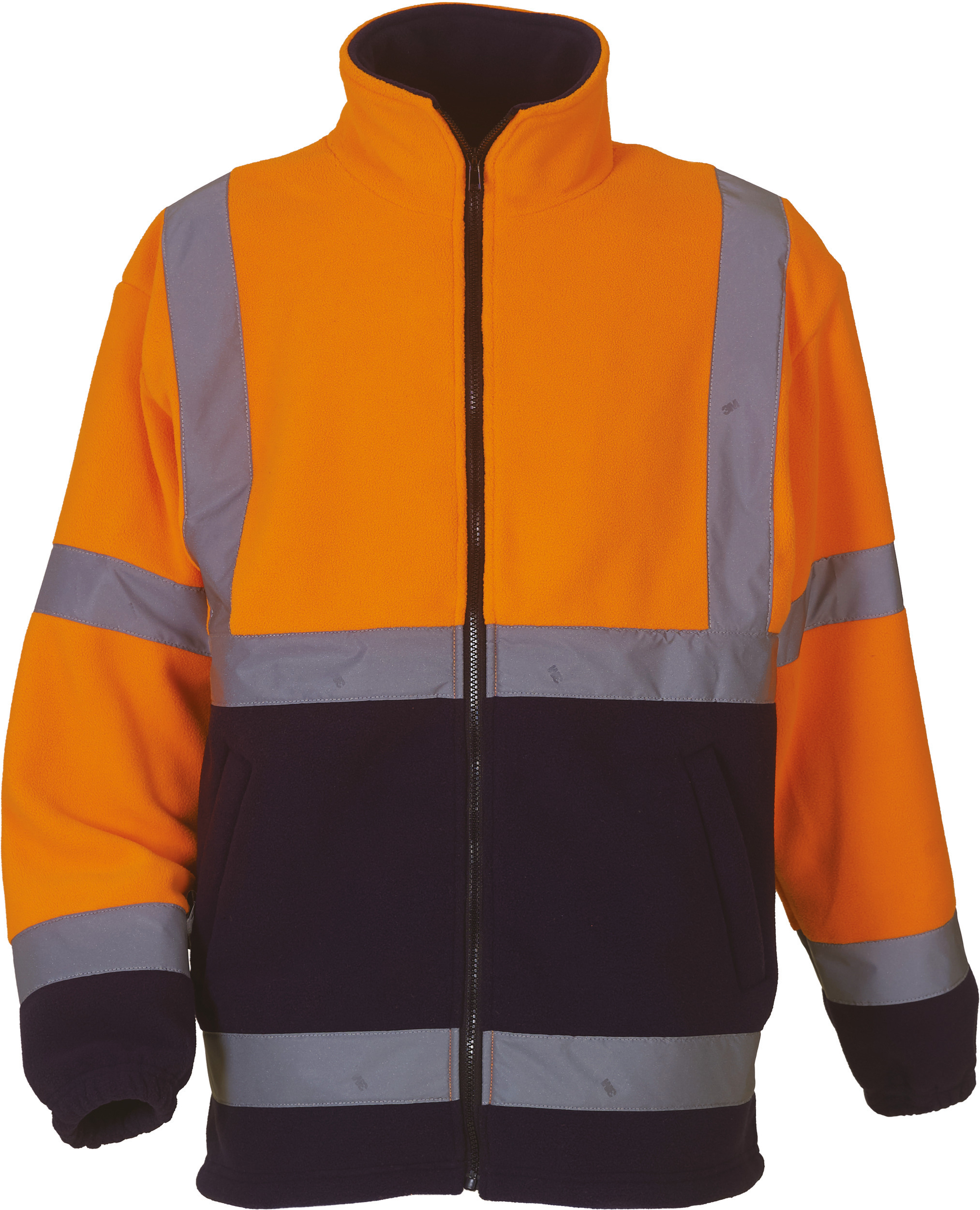hi vis orange/navy