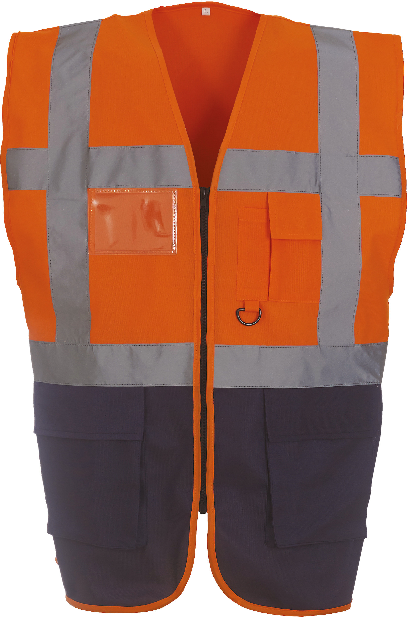 hi vis orange/navy